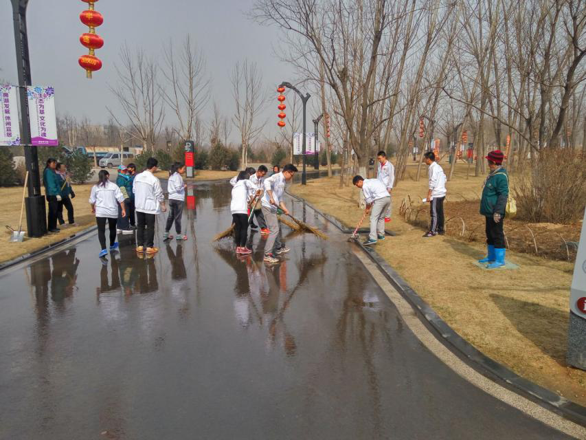 涝洰河公园志愿服务